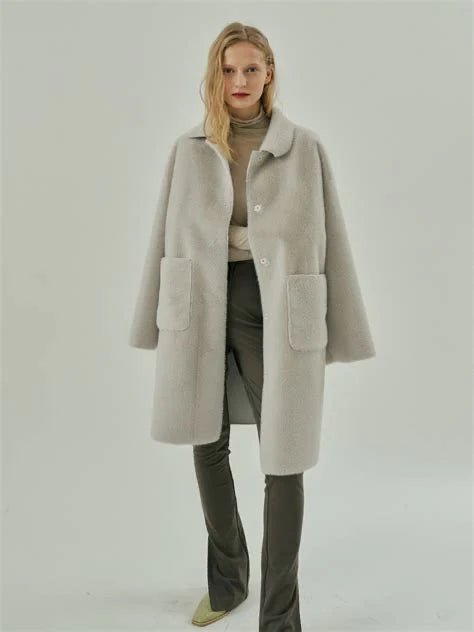 Molliolli Nini shearling coat
