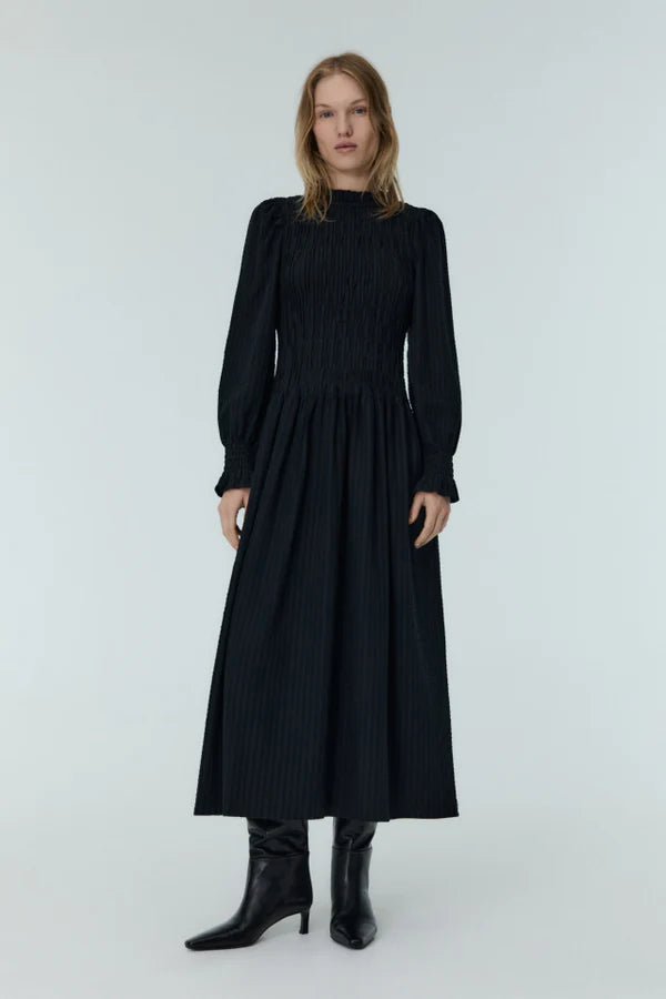 The New Society Mars woman dress Deep graphite