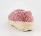 YOKO WOOL FULL SLIPPERS PINK