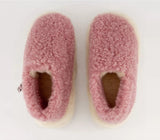 YOKO WOOL FULL SLIPPERS PINK