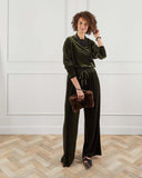 CHALK Taby pant Pine green