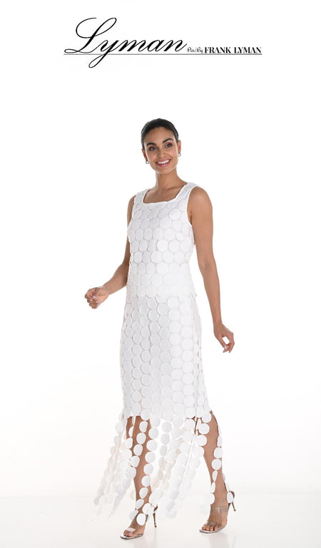 FRANK LYMAN TOMATO KNIT DRESS 68004
