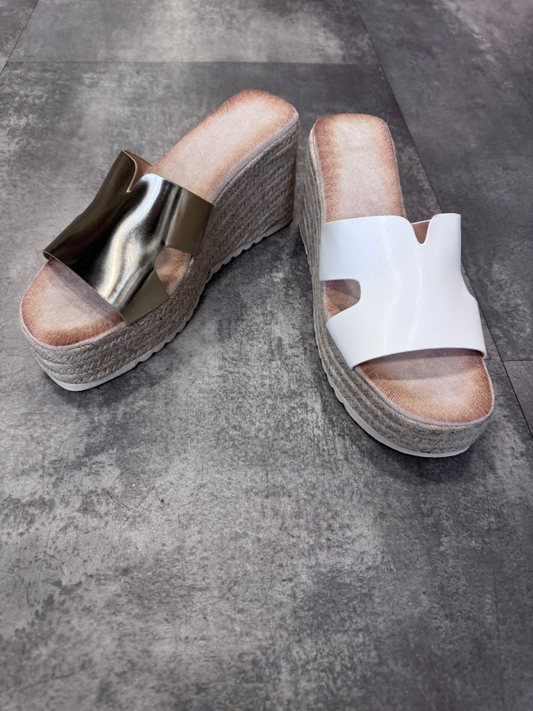 Hallie Slip on wedge