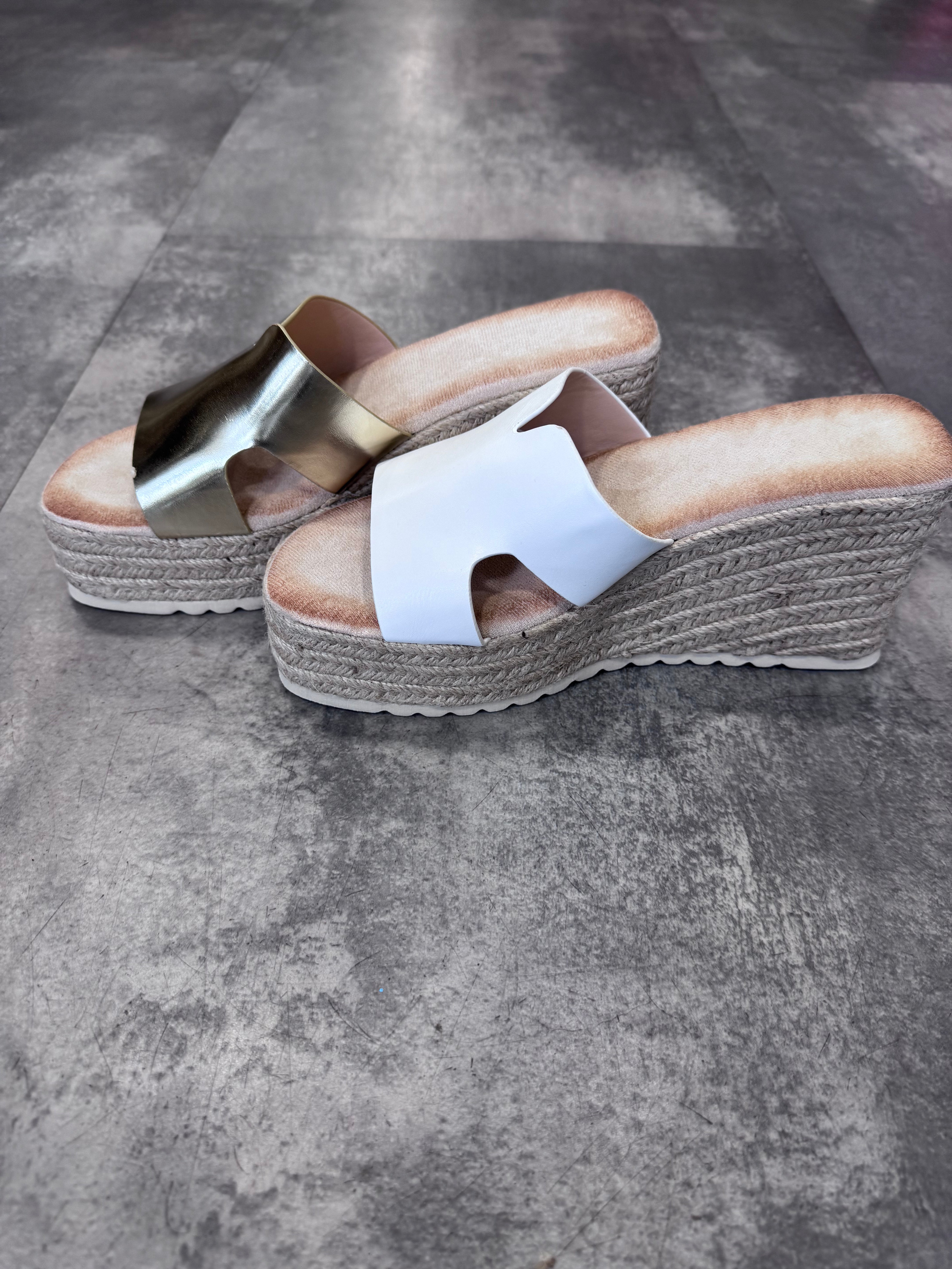 Hallie Slip on wedge