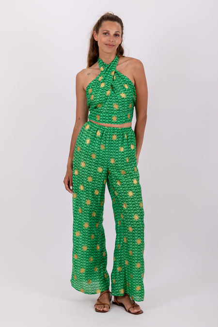 NAYA NAS24360 Jersey Top with Contrast Panel