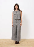 FRNCH sadet chocolate waistcoat