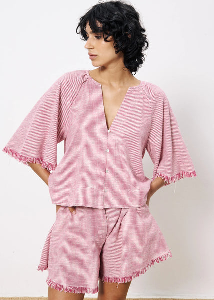 FRNCH Alyssia fuchsia  blouse
