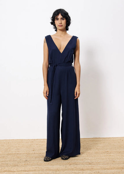 FRNCH Pakize navy blue jumpsuit