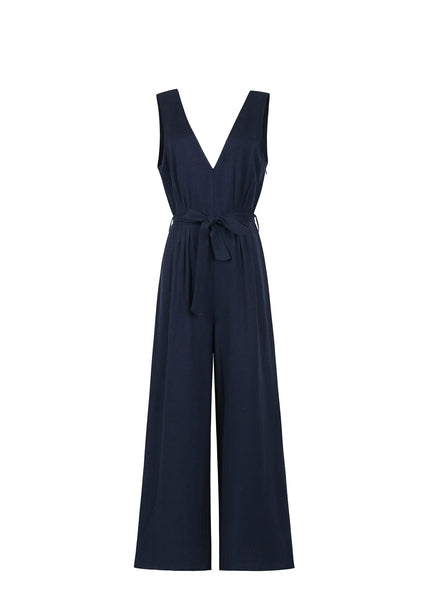 FRNCH Pakize navy blue jumpsuit