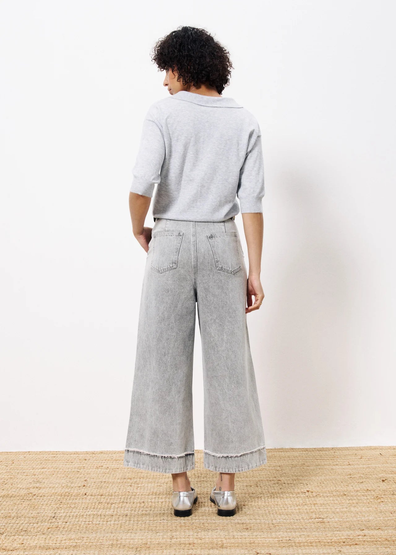 FRNCH Plume Grey sweater