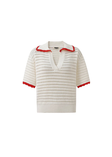 FRNCH Caine cream sweater