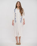BLE 648-0043 long line shirt dress