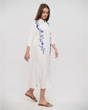 BLE 648-0043 long line shirt dress