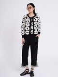 SKATIE BRAND  Jacquard knitted jacket