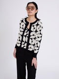SKATIE BRAND  Jacquard knitted jacket