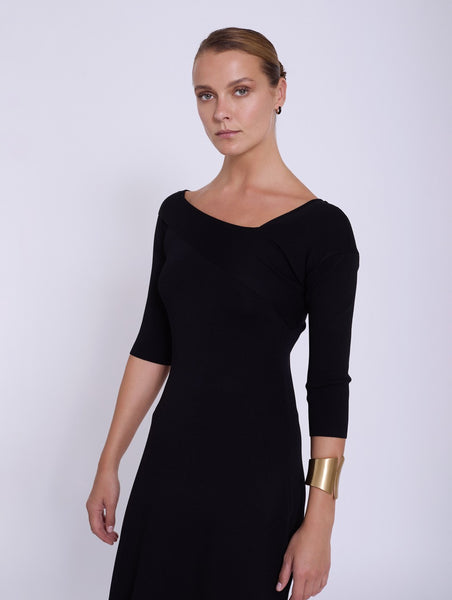 SKATIE BRAND 3/4 sleeve knit dress