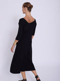 SKATIE BRAND 3/4 sleeve knit dress