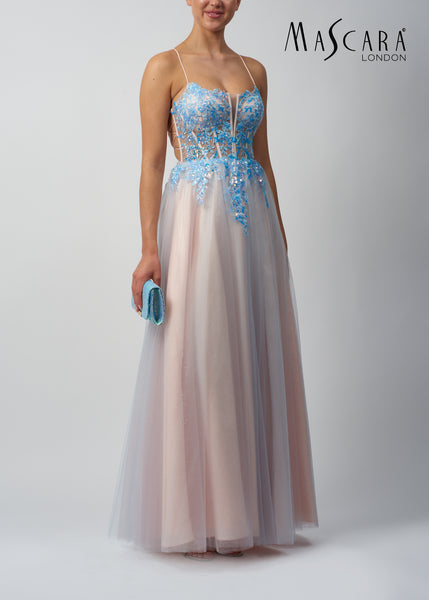 Mascara MC11325 Two Tone Tule Blue