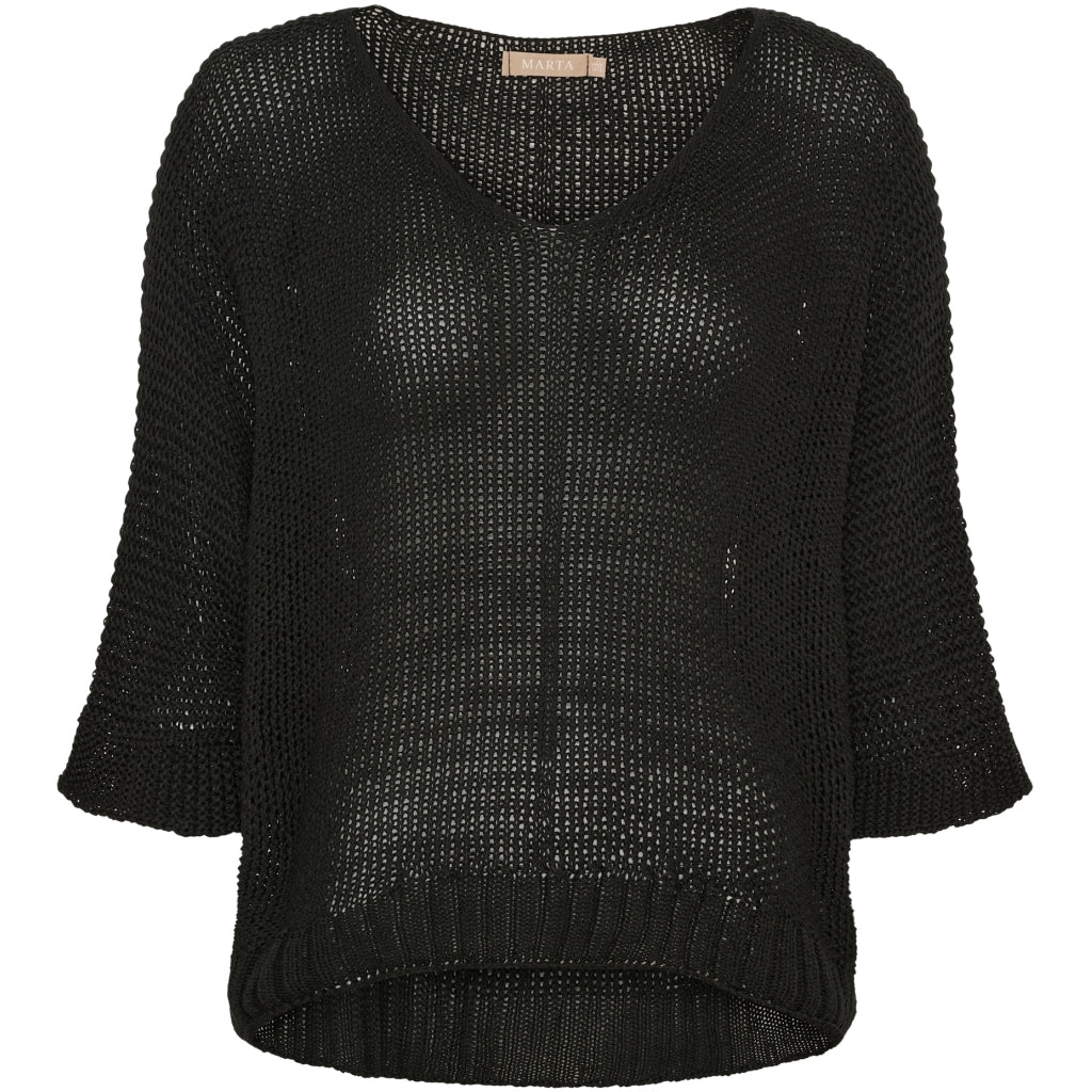 Marta 7010 open weave jumper