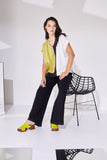 NAYA NAS24201 block colour top