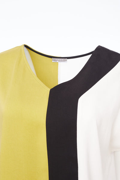 NAYA NAS24201 block colour top