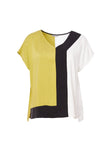 NAYA NAS24201 block colour top