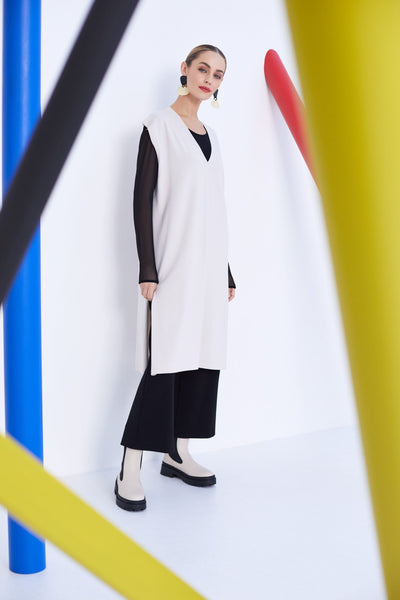 NAYA NAW23207 V Neck Tunic