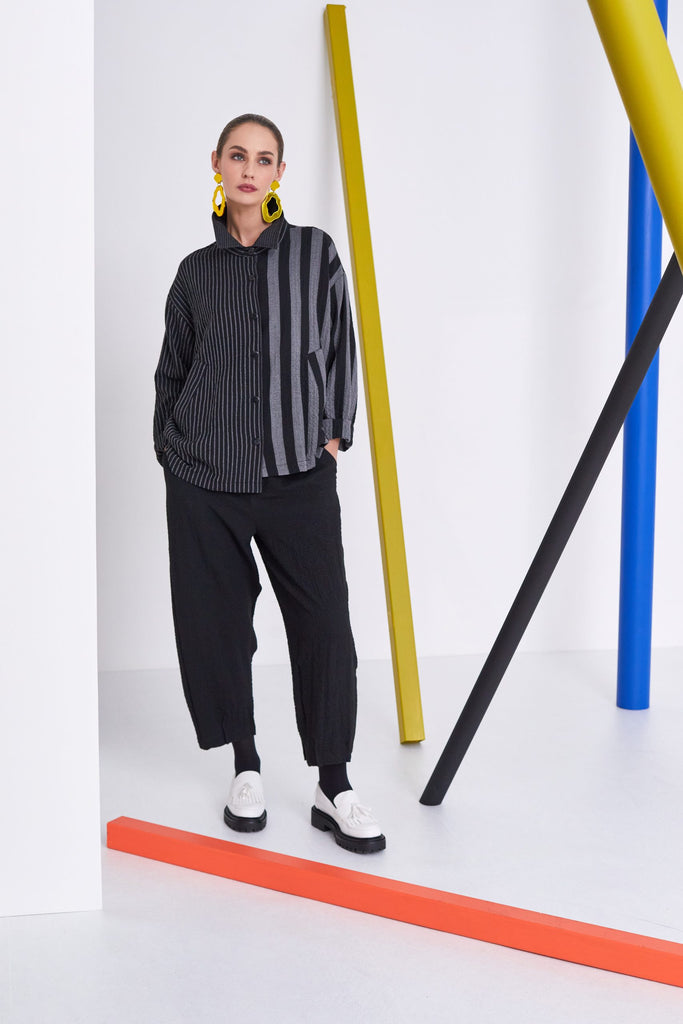 NAYA NAW23162 Tuck hem trouser