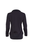 NAYA 25107 Jersey hem panel blouse