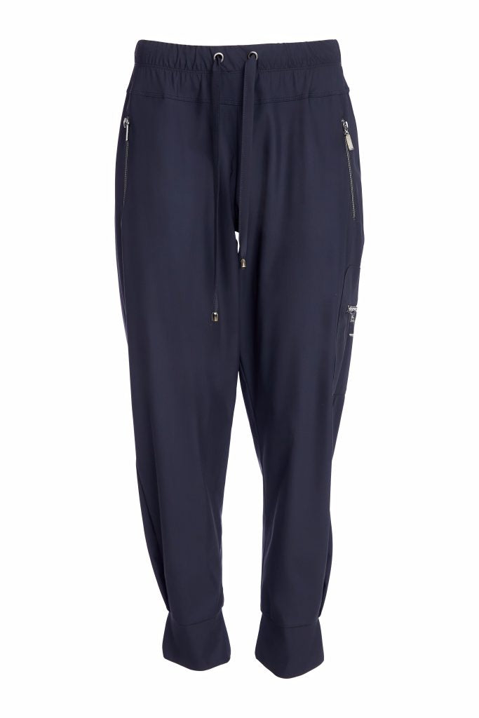 NAYA 25102 Cuff drawstring Trouser COCOA