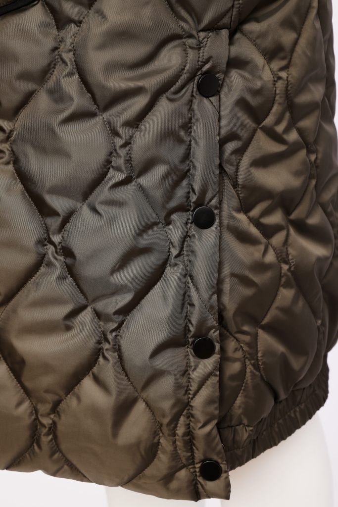 Naya NAW26353 Long Quilted Waistcoat With Zip Pocket