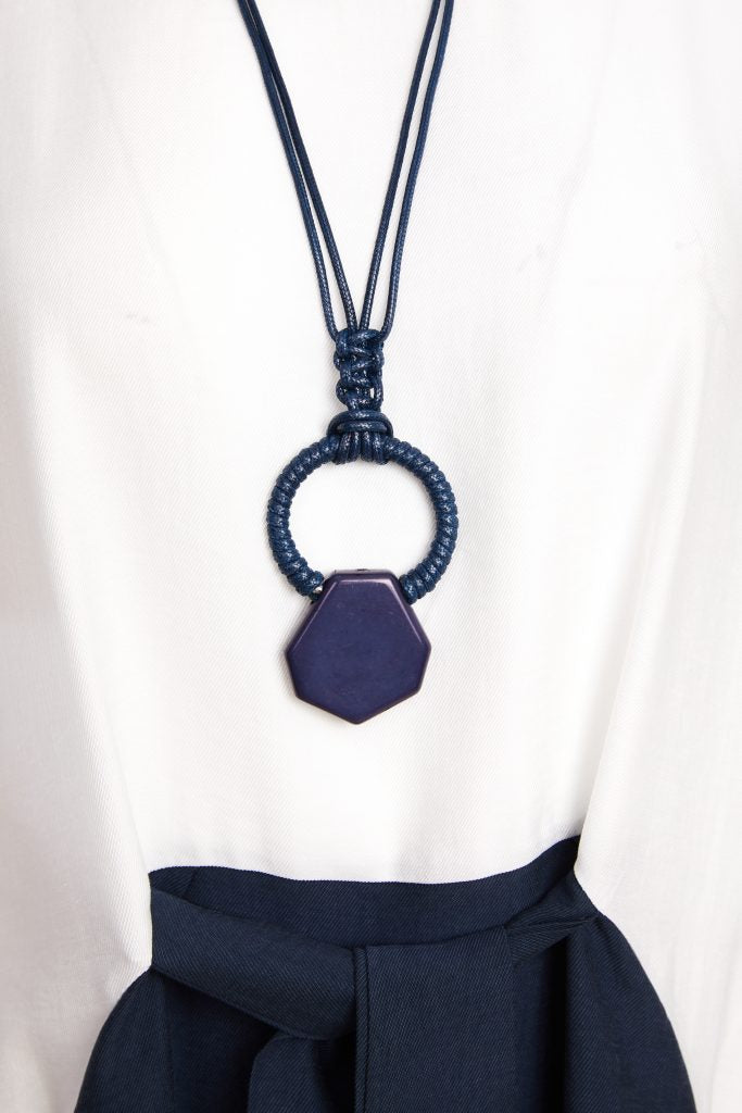 NAYA NPA26127 Dress with contrast colour skirt white/eclipse