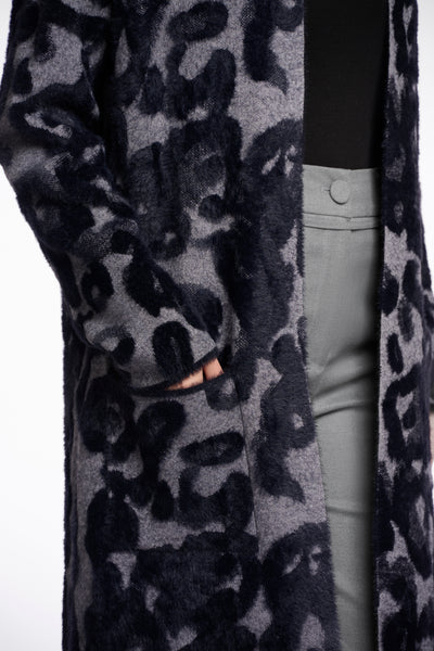 Rino & Pelle Negien Grey Black leopard