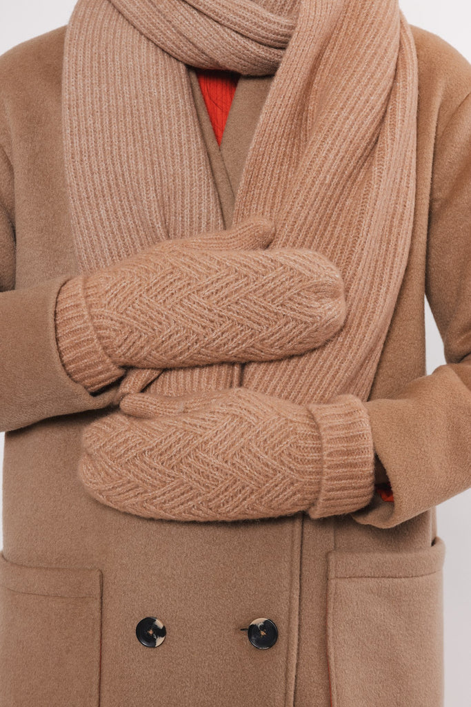 RINO & PELLE RORIE KNITTED GLOVES