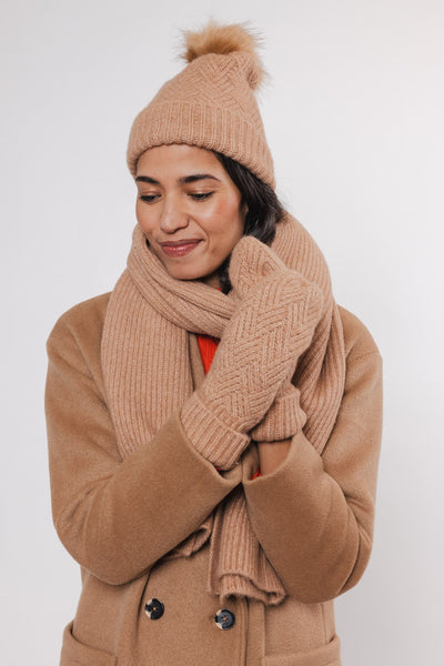 RINO & PELLE RORIE KNITTED GLOVES