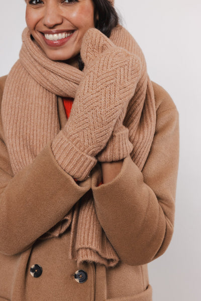 RINO & PELLE RORIE KNITTED GLOVES