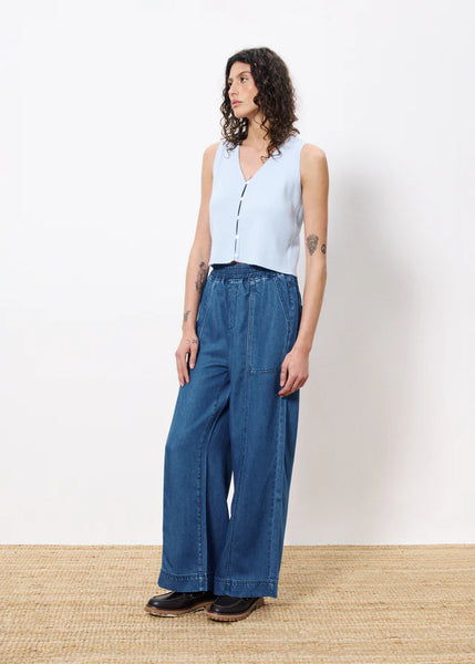 FRNCH  Satine navet blue jean