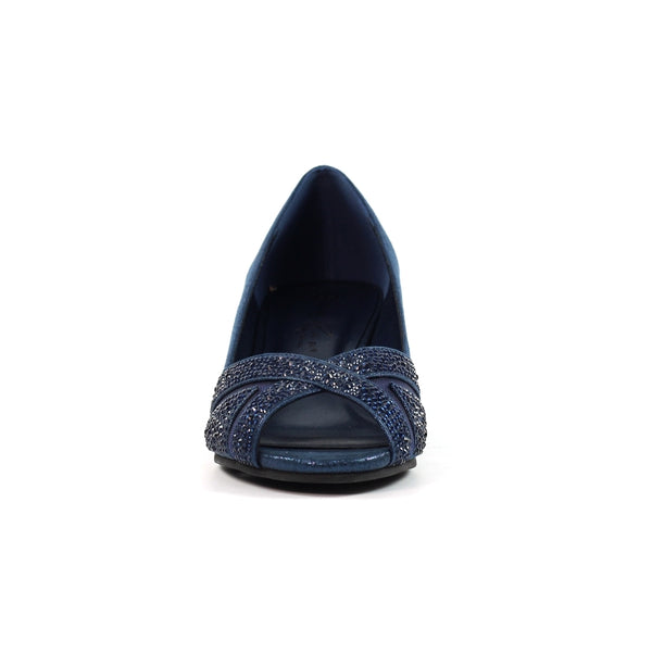 Lunar Adriana wedge Navy