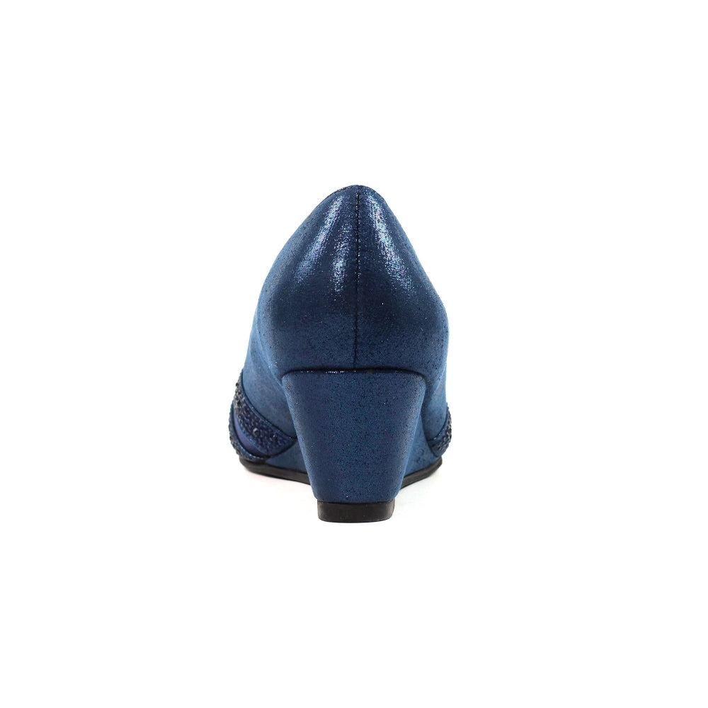 Lunar Adriana wedge Navy