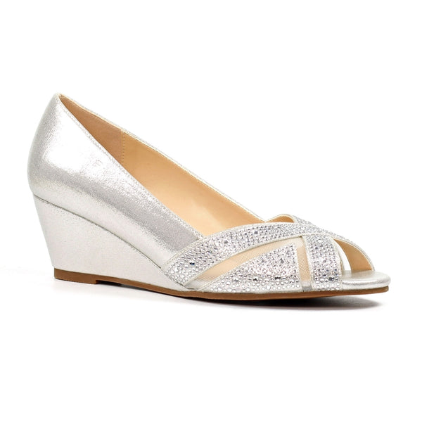 Lunar Adriana wedge silver