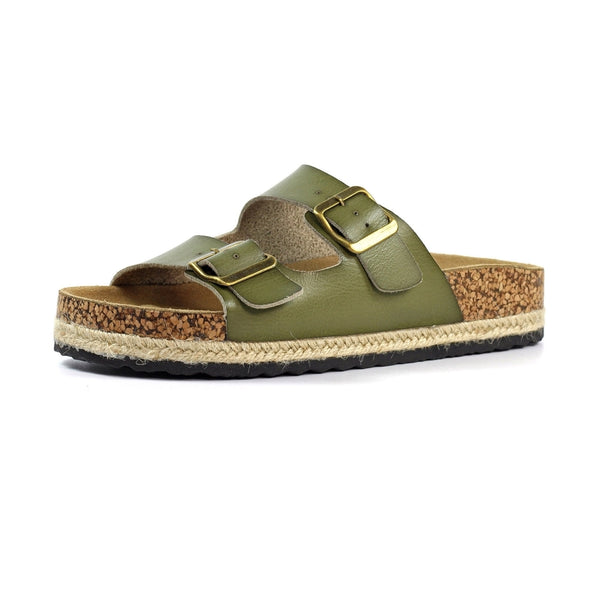 Lunar Belinda mule sandal Khaki