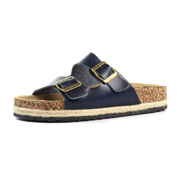 Lunar Belinda mule sandal Navy