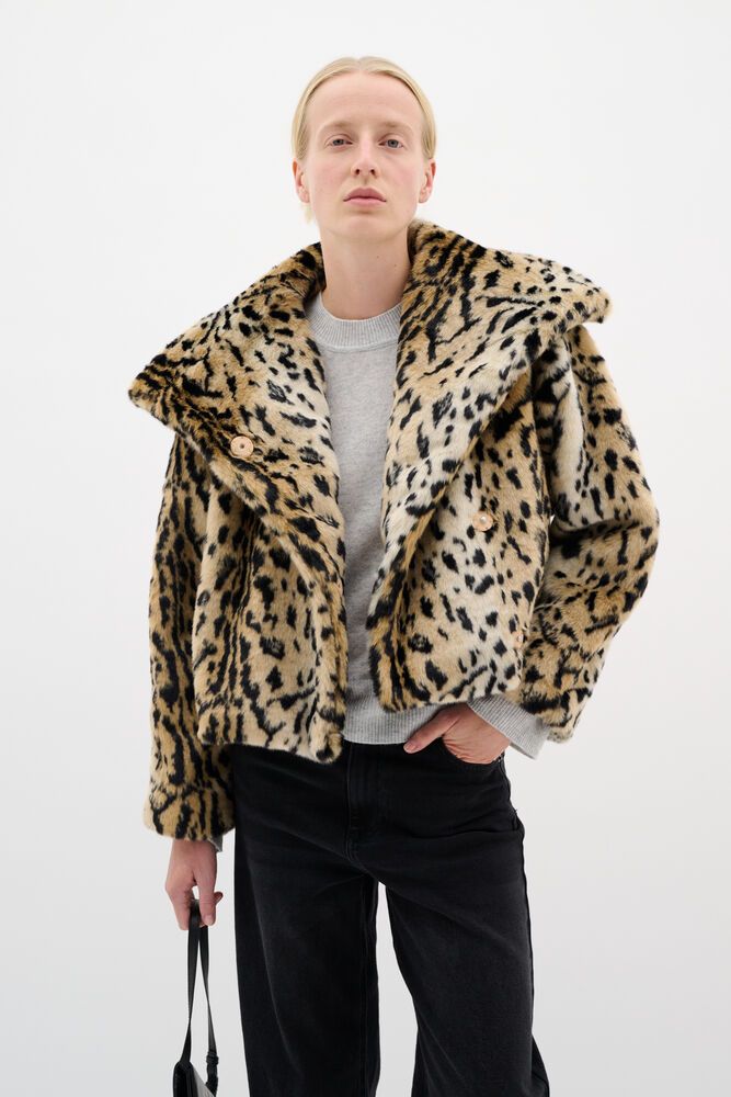 Inwear YobaIW Faux Fur jacket Leo fur