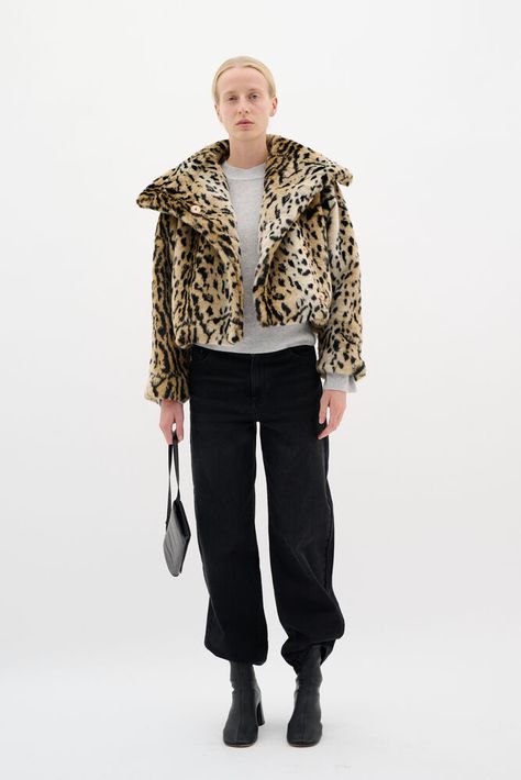 Inwear YobaIW Faux Fur jacket Leo fur