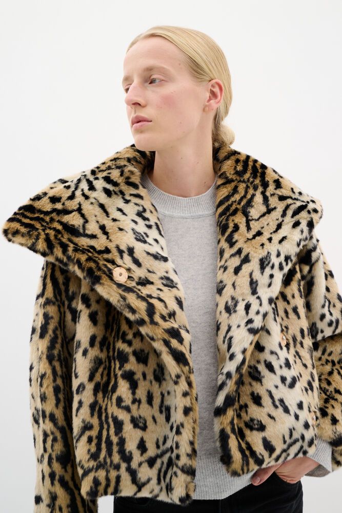Inwear YobaIW Faux Fur jacket Leo fur