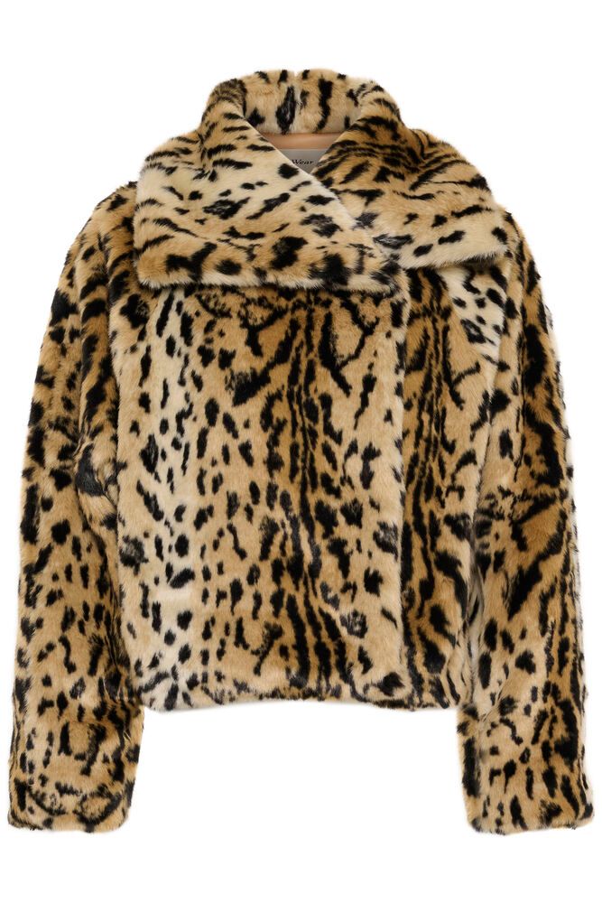 Inwear YobaIW Faux Fur jacket Leo fur