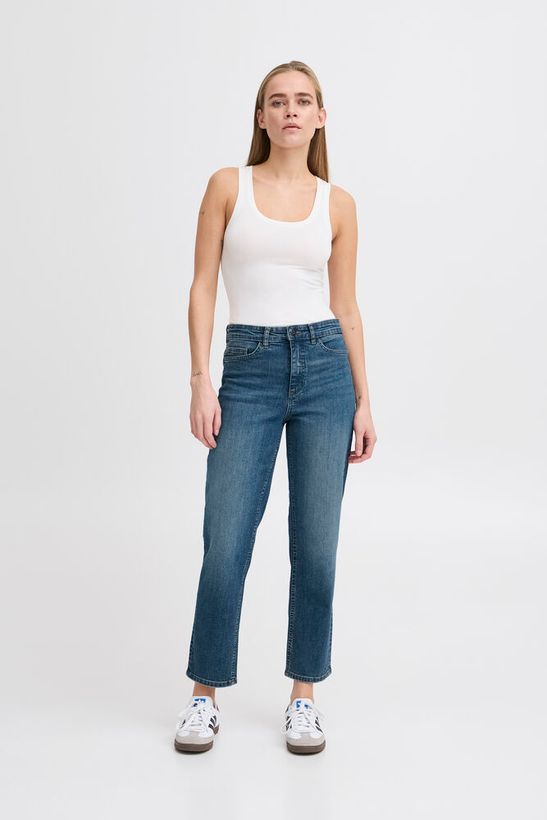 ICHI IHTWIGGY RAVEN Jeans-Mid blue