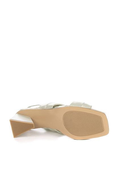 Betsy knot front Sandal