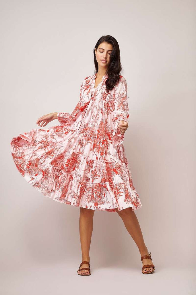 Dreams Fashions Lobster Dress Red sketch 625G