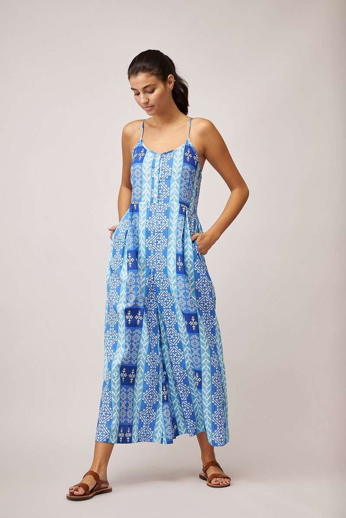 Dreams Fashions Puzo jumpsuit Lola blue on blue